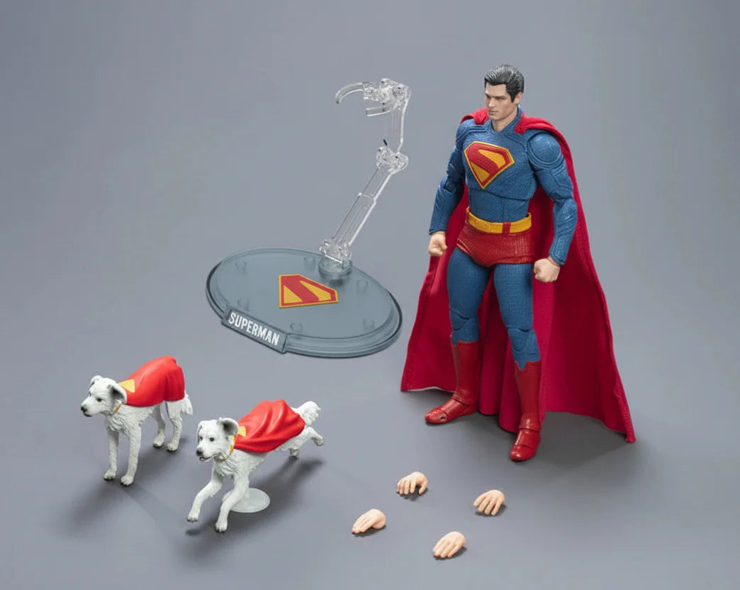 Superman Deluxe DC Series Articulated Action Figures