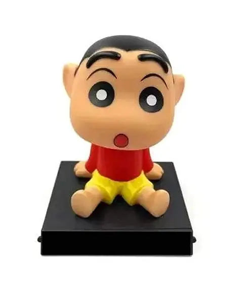 Shinchan Sitting Red 10cm Action Figure