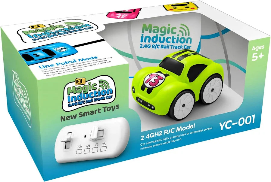RC Magic Induction Intelligence Sensor Mini Car with Follow Me, Line Tracking, 5 Smart Modes, Music, Line Following Car