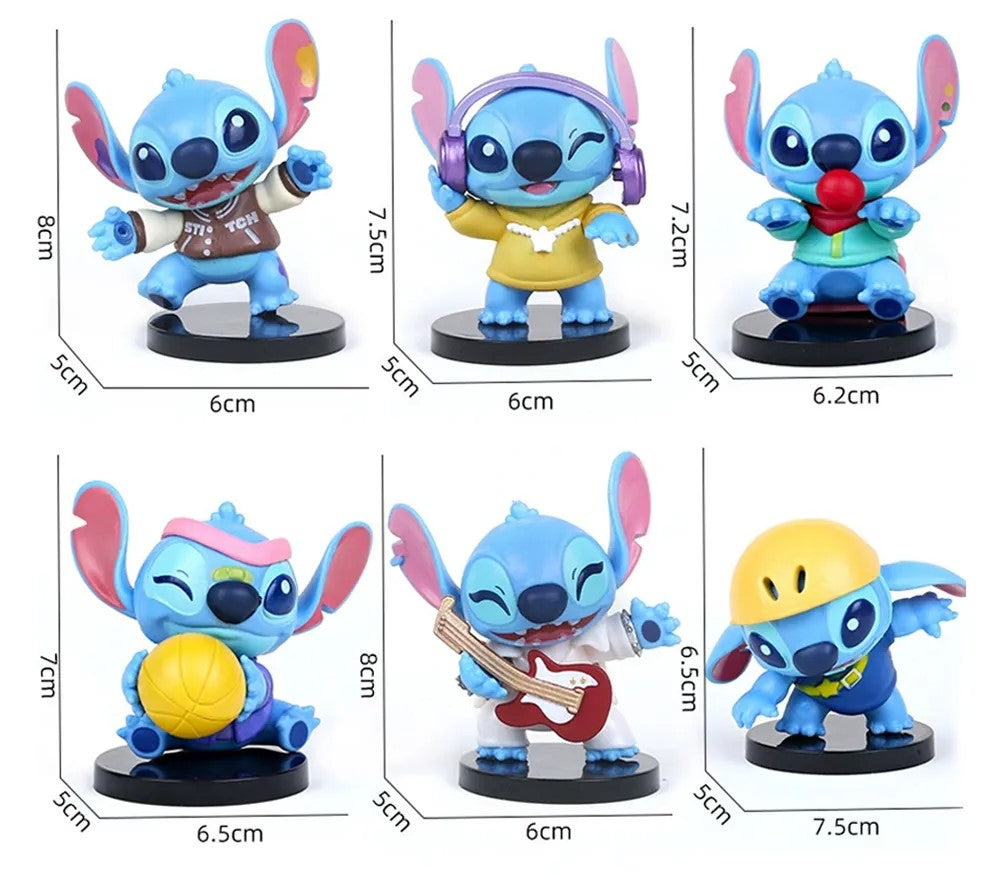 Snitch Mix 6pcs Set ( stitch )