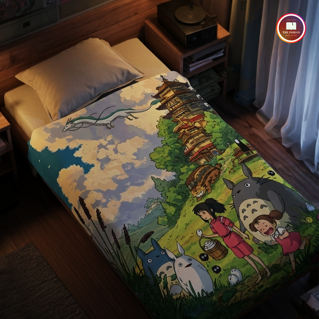 Totoro Anime Tapestry for Home Decor Bedroom Living Room (Multicolor)