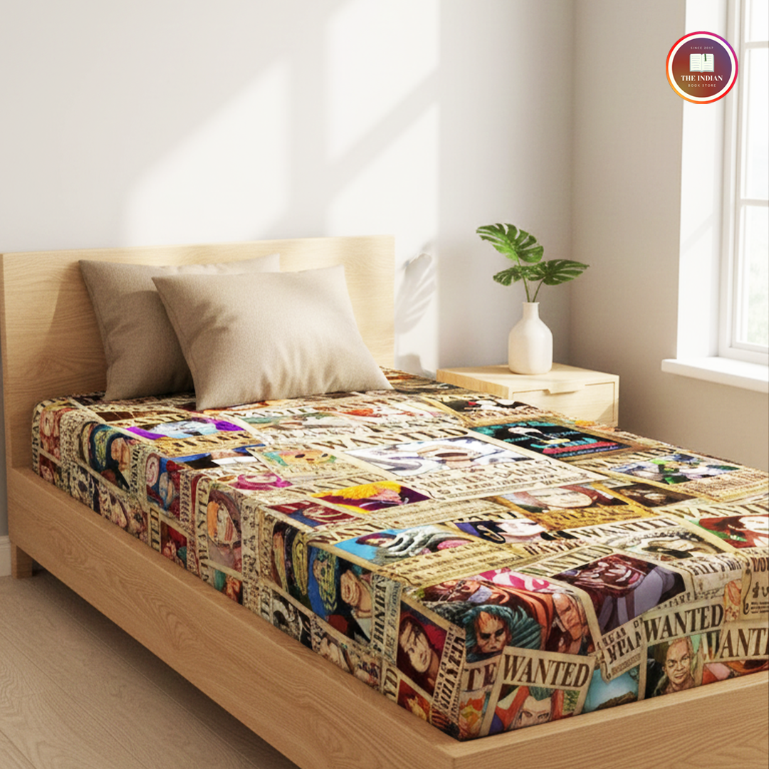One Piece Anime Wanted Pirates Tapestry for Home Bedroom Living Room (Multicolor)