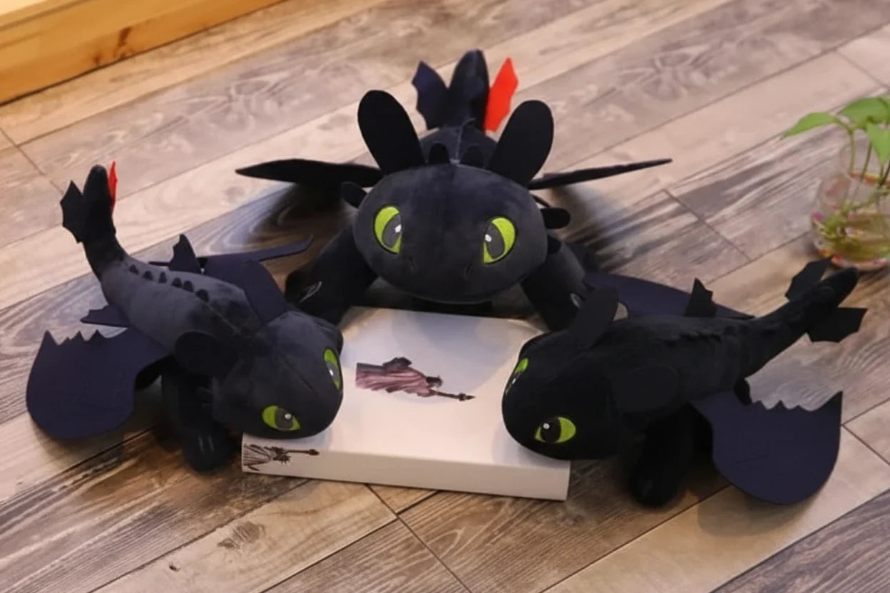 Toothless Nightfury Dragon Plush Toy How TO Train Your Dragon