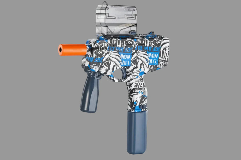 MP9 Gel Blaster Gun Automatic Toy Gun for Kids Electric Operated Gun High Speed Upto 50 Feet Range Including 10000 Gel Balls