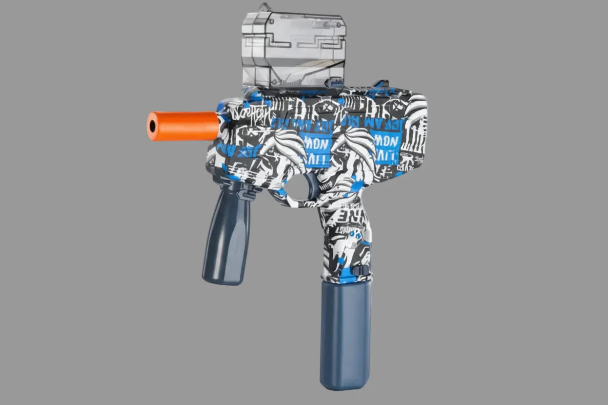 MP9 Gel Blaster Gun Automatic Toy Gun for Kids Electric Operated Gun High Speed Upto 50 Feet Range Including 10000 Gel Balls